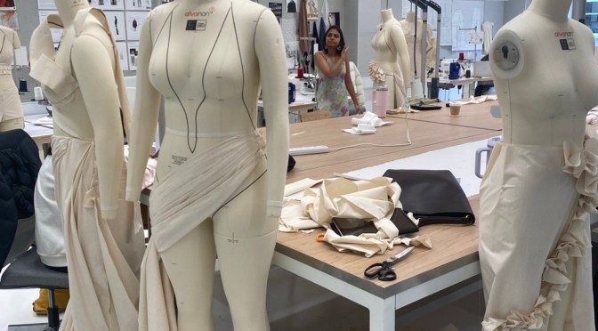 Swinburne Fashion Students Project with Ellen McKenna